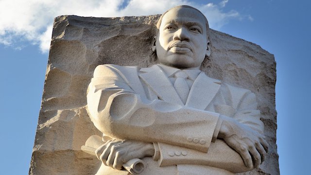 Rev Martin Luther King Jr Memorial in Washington DC