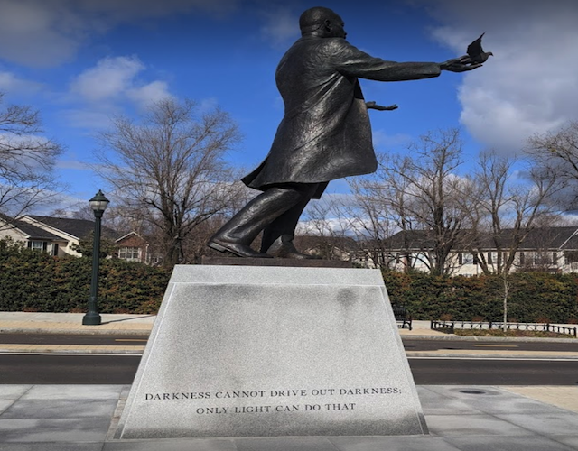 Rev Martin Luther King Jr Memorial in Atlanta, 2021