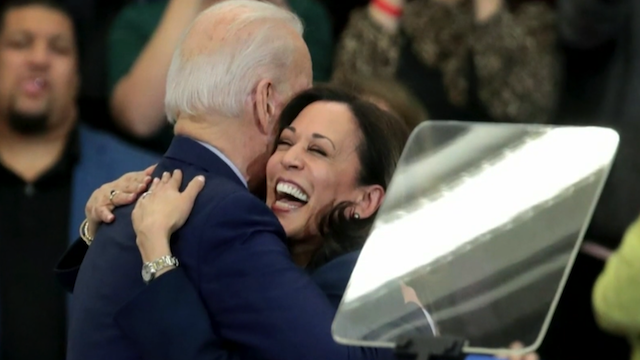 Joe Biden and Kamala Harris