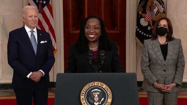  Nomination of Ketanji Brown Jackson for the US Supreme Court, Feb 25, 2022