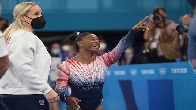 Simone Biles - Wins Bronze in 2020 Tokyo Olympics