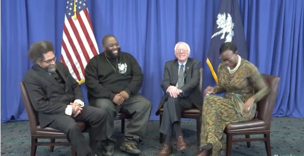 Bernie Sanders, Cornell West, Killer Mike and Nina Turner Faced Clinton's Oiled Political Machine in Southern States