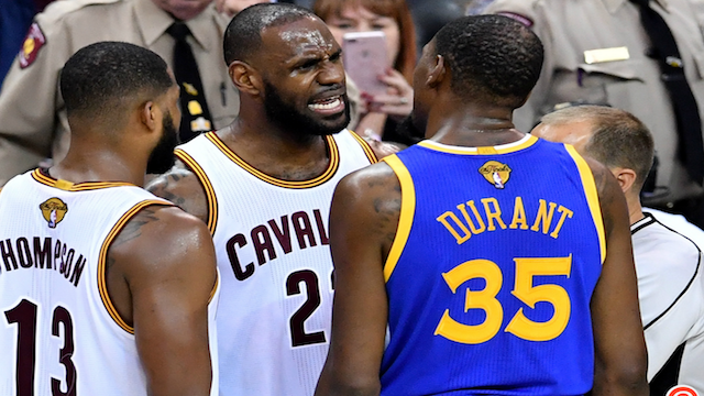 NBA 2017 Finals: LeBron James and Kevin Durant