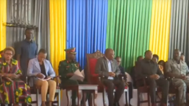 John Magufuli in Nov 1, 2020 Acceptance Ceremony