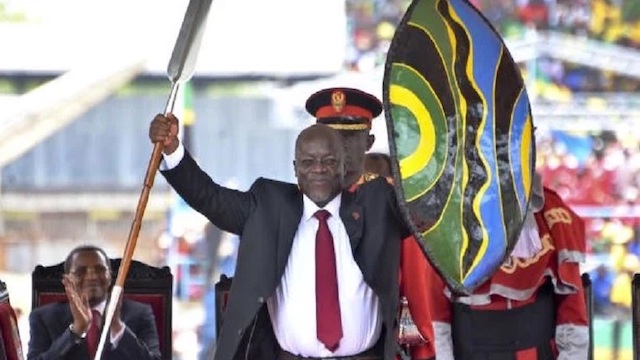 John Magufuli in Nov 5, 2020 Swearing-in Ceremony