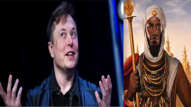 Elon Musk and Mansa Musa 