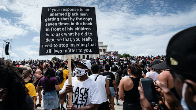 Commitment March in Washington, August 28, 2020