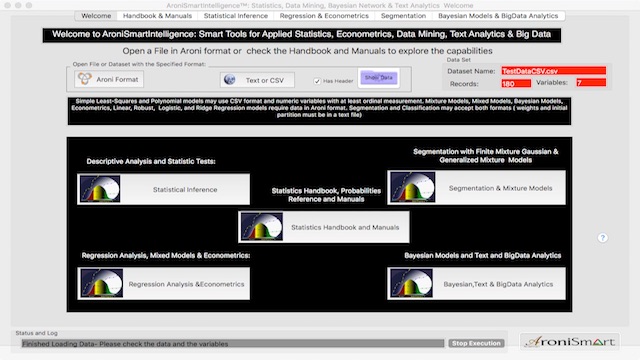 AroniSmartIntelligence™: Optimized User Interface 