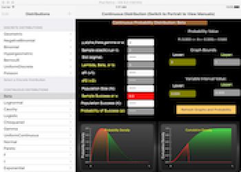 AroniStatMobile™ :  Mobile Statistical Reference Tool for iPad®